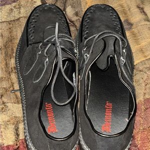 Goth men’s platform demonia creeper shoes